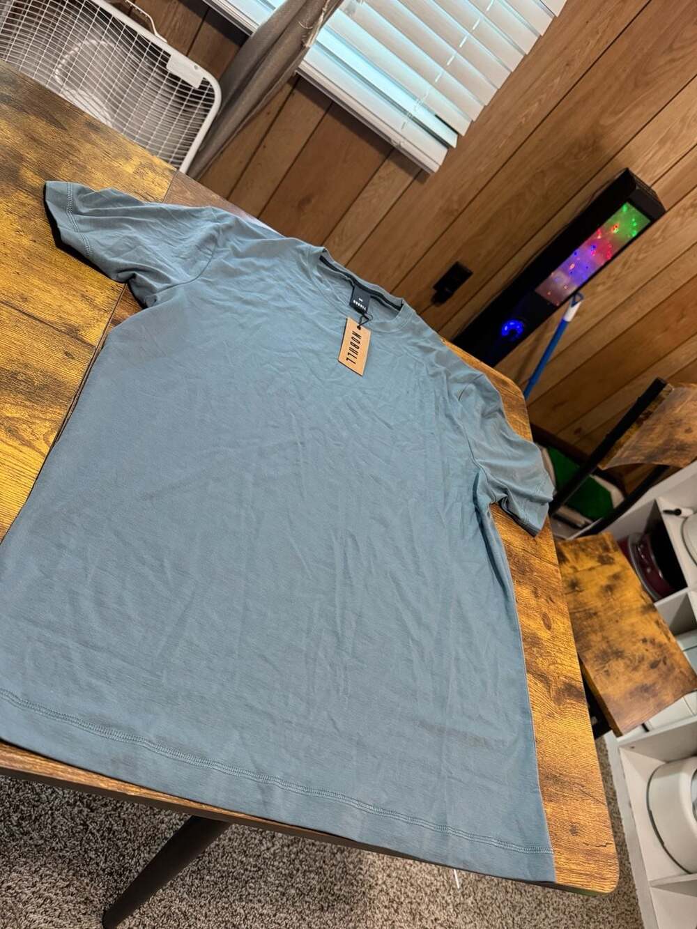 NOBULL Men's DPT SS T-Shirt Stormy Weather Size Medium